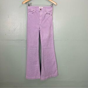 Rollas Eastcoast Flare Lilac‎ Purple Pants Size 26